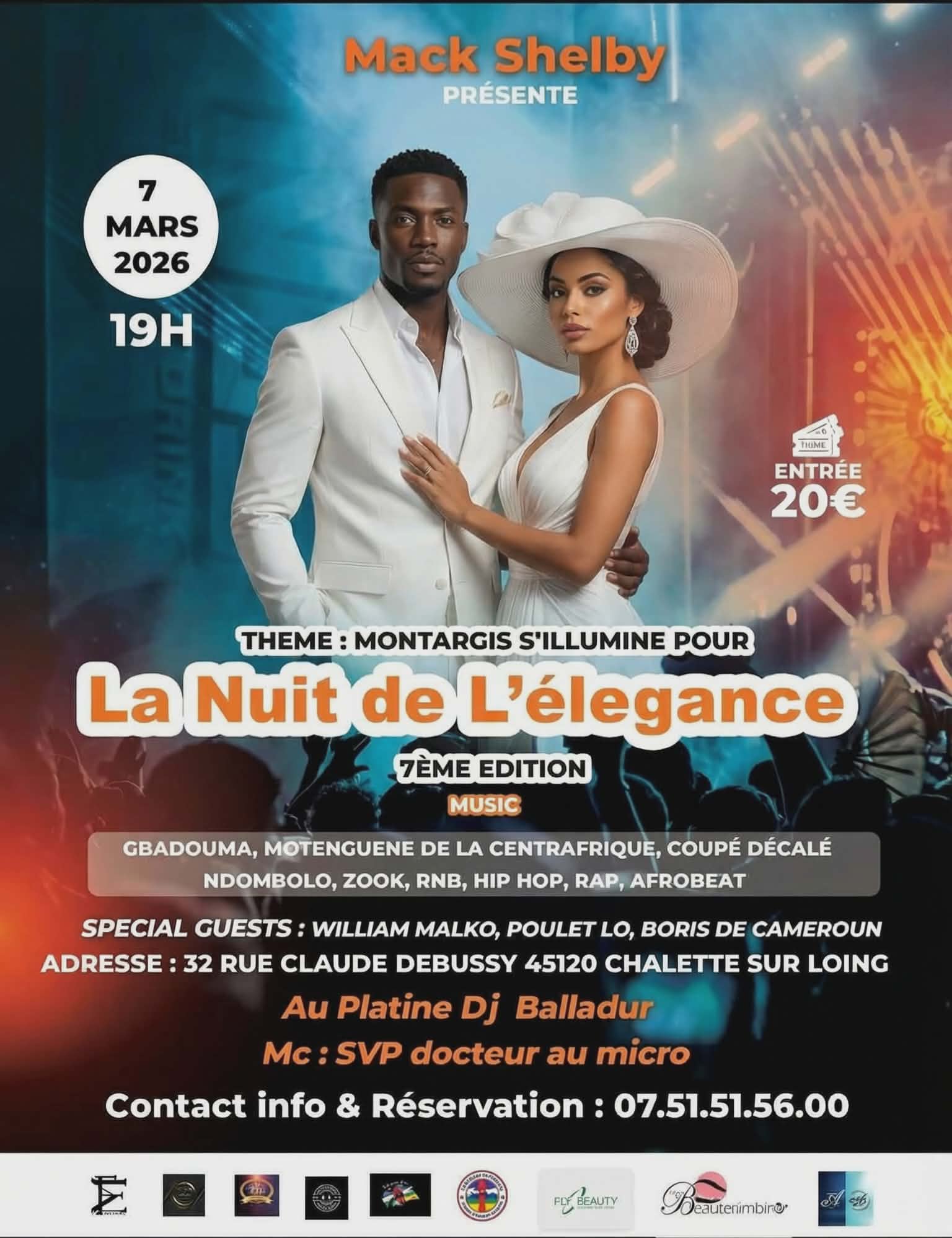 Soirée 07 Mars Montargis