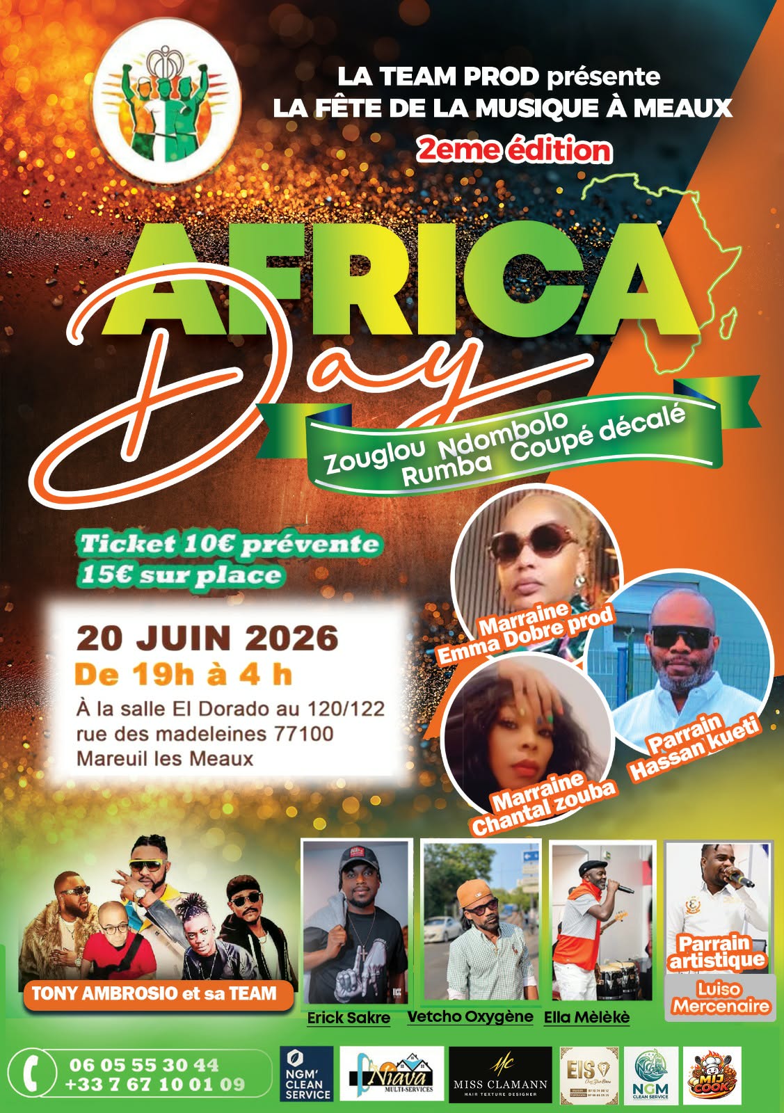 Soirée Zoulou Meaux