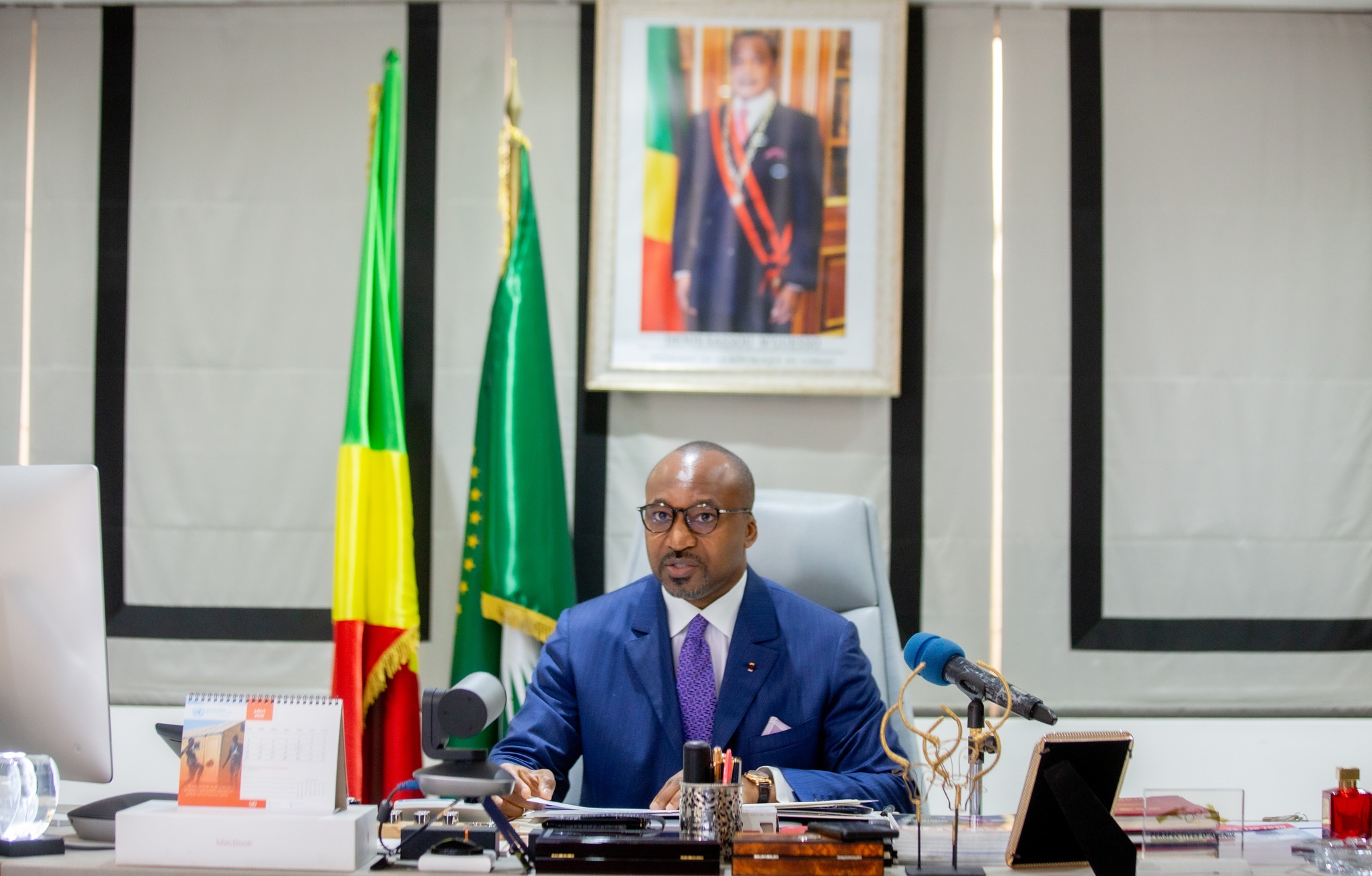 Le ministre Denis Christel Sassou Nguesso a représenté,le Président de la République  au 6e sommet du Comité des 10 chefs d’État.