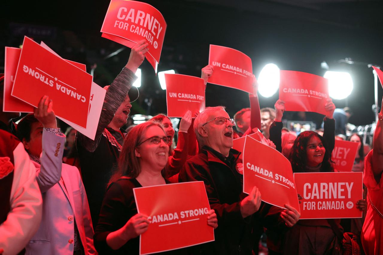 Législatives au Canada : le Parti libéral de Mark Carney donné vainqueur, après avoir fait campagne contre Donald Trump