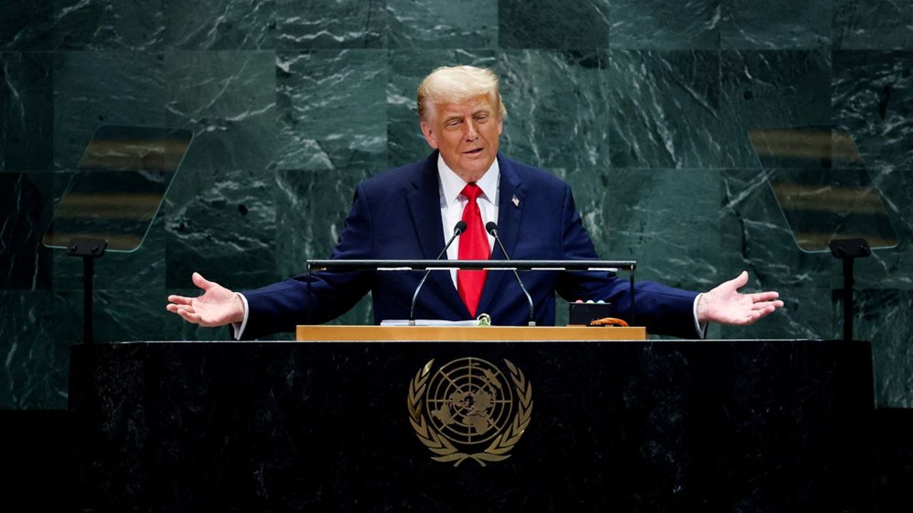 « L'ONU ne résout pas les problèmes, elle en crée de nouveaux », attaque Trump au pupitre des Nations unies