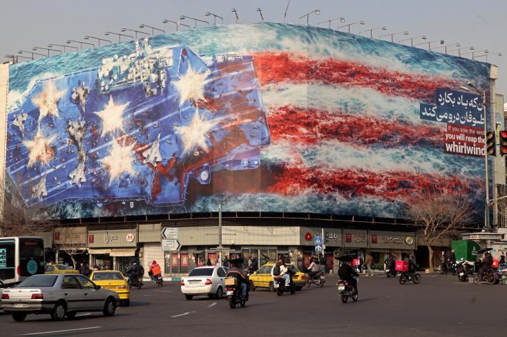 Un porte-avions américain arrivé dans le Golfe, l'Iran met en garde contre une intervention