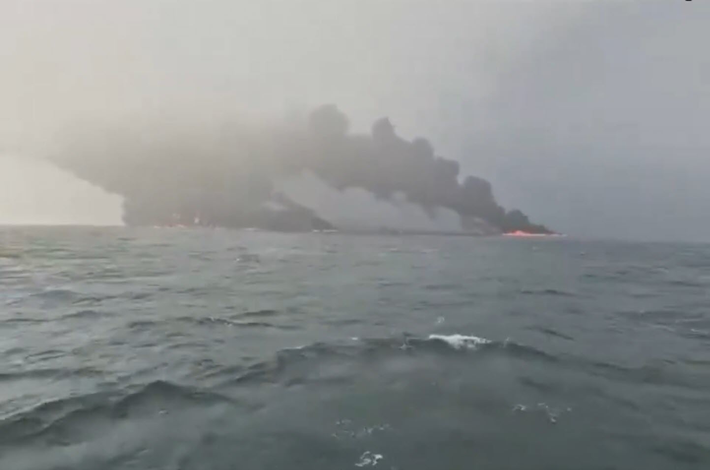 Collision en mer du Nord : une fuite de kérosène signalée dans un réservoir du pétrolier « Stena-Immaculate »